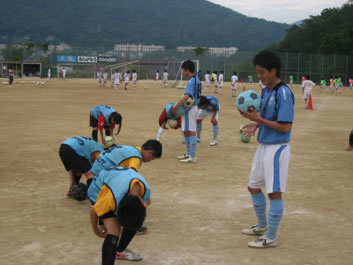 広島城北高校サッカー部 サッカースクール
