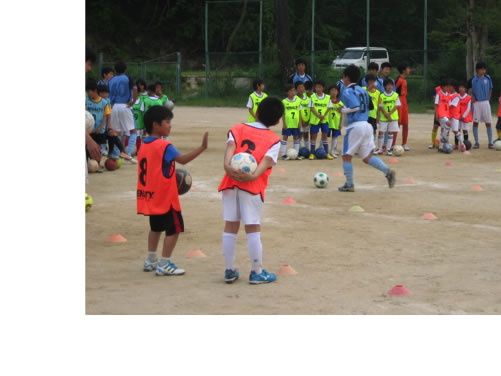 広島城北高校サッカー部 サッカースクール