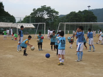 広島城北高校サッカー部 サッカースクール